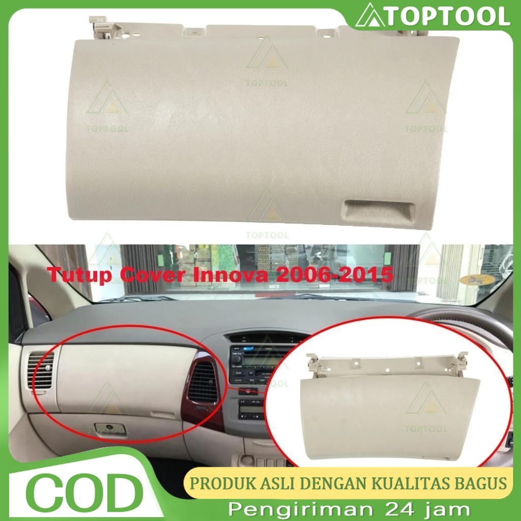 Tutup Laci Dashboard Cover Laci Atas Innova Untuk Toyota Innova 2006 - 2015