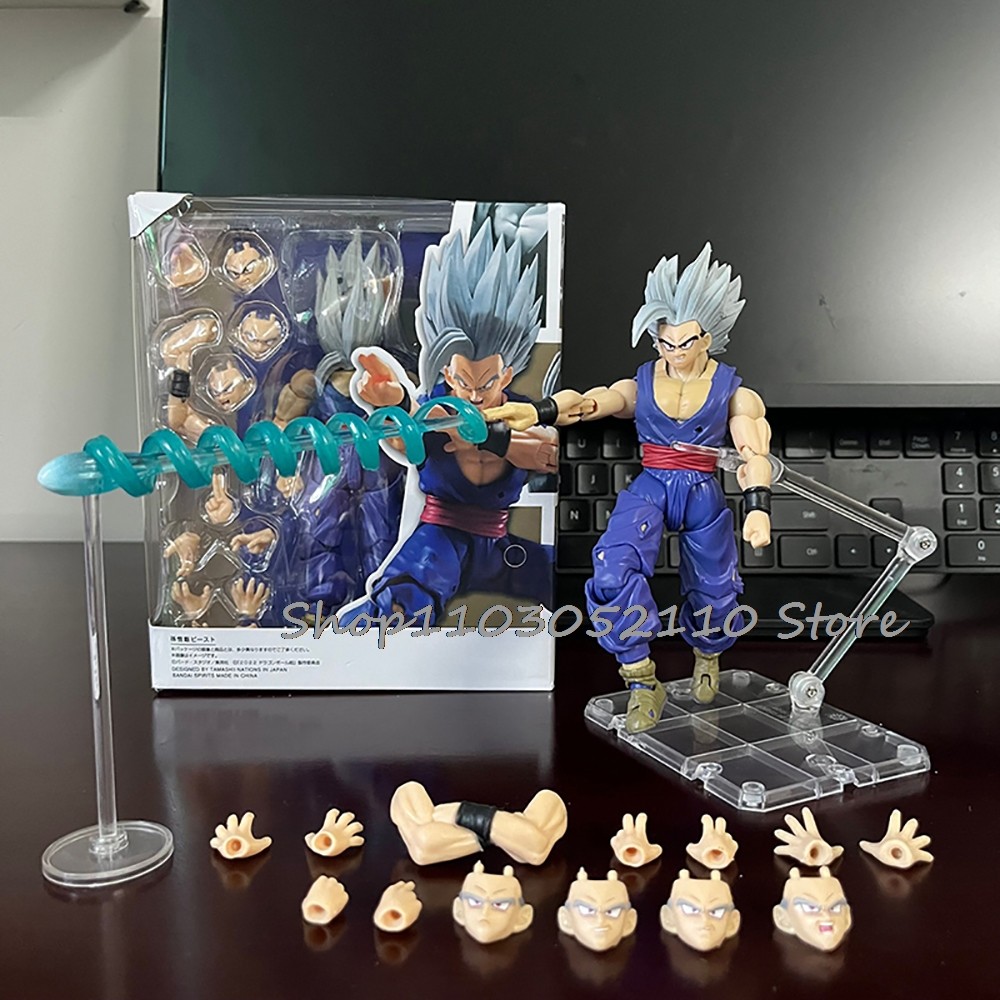 Anime S.H.Figuarts Dragon Ball Z Son Gohan Beast Figure SHF Gohan Super Hero PVC Action Model Toy Do