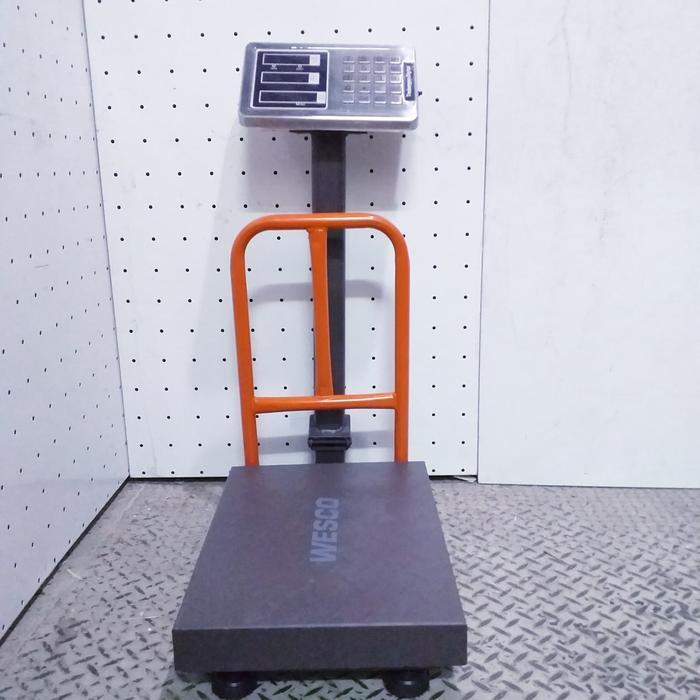 Timbangan Digital Barang / Duduk Digital Wesco 100kg  Pasti Ori 