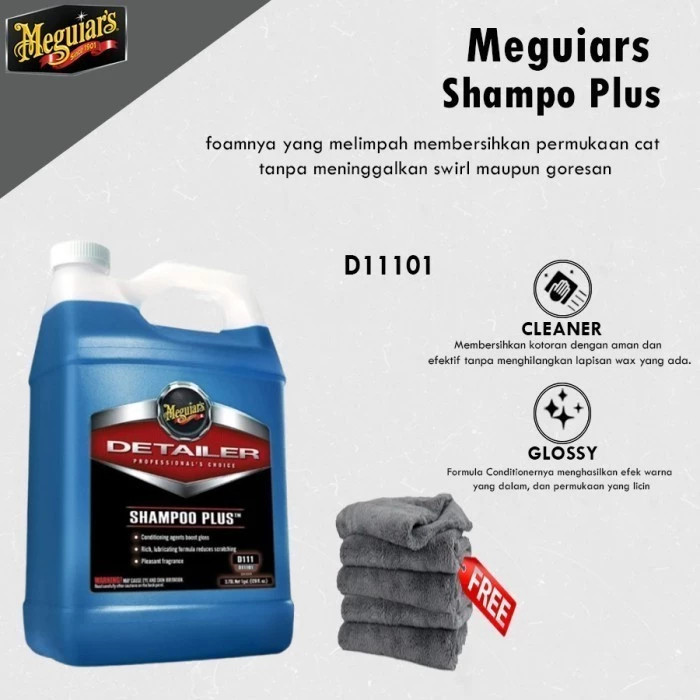 Meguiars Shampoo Plus Repack - Shampo Cuci Mobil