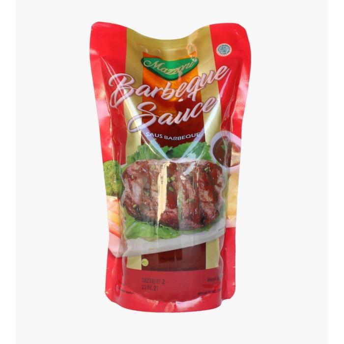 Mazzoni Saus Barbeque 1 Kg - BBQ - BBQ 1 KG