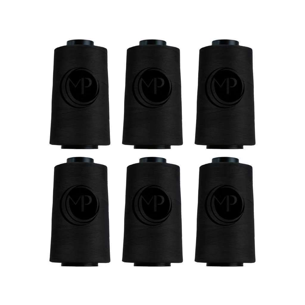 ready cod Benang murah jahit tas 40/2 import tambang kuat anti putus (3000 yard) putih hitam Kualita