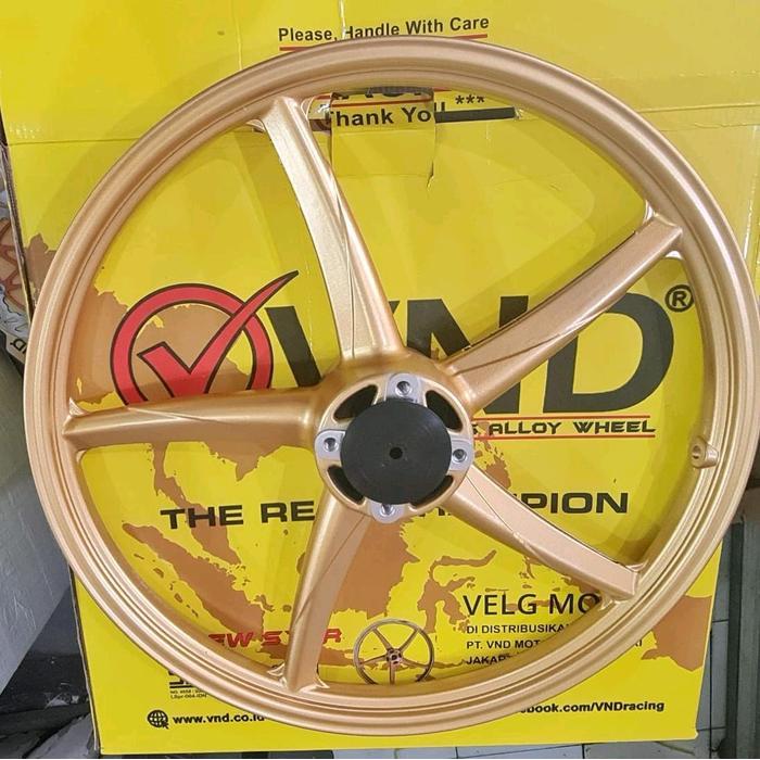 velg ukuran 120 ring 17  Vnd gold