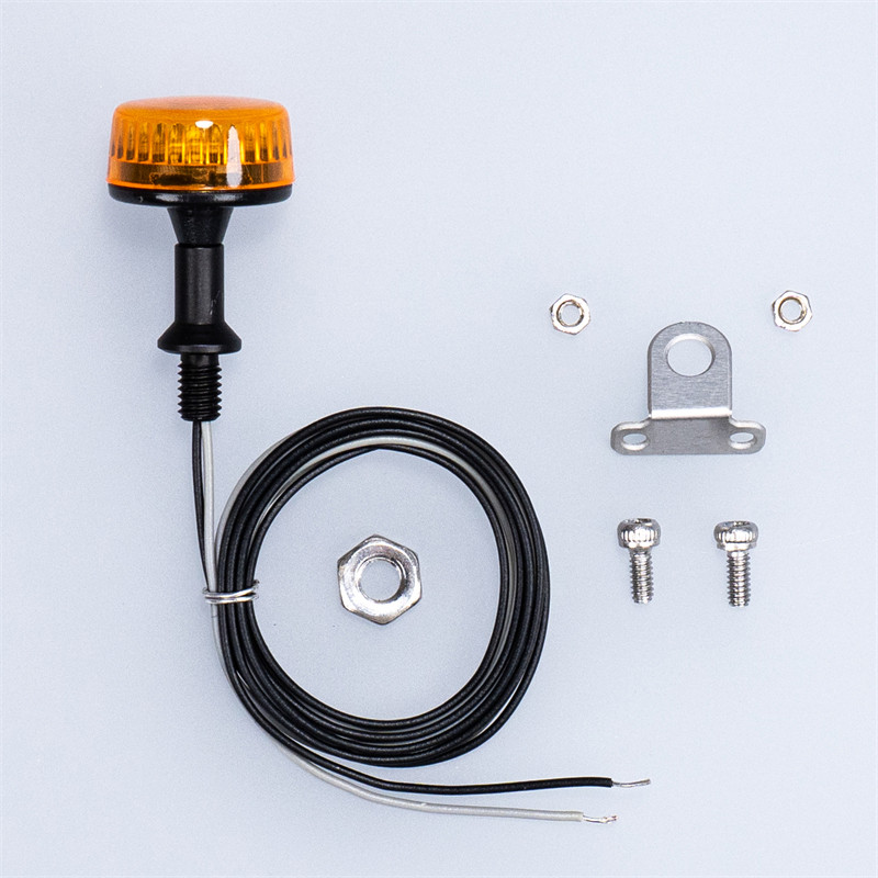 LED 5V Rotating Light Warning Lamp RC Truck  for 1/14 Tamiya SCANIA 770S Volvo 56360 ACTROS MAN Exca