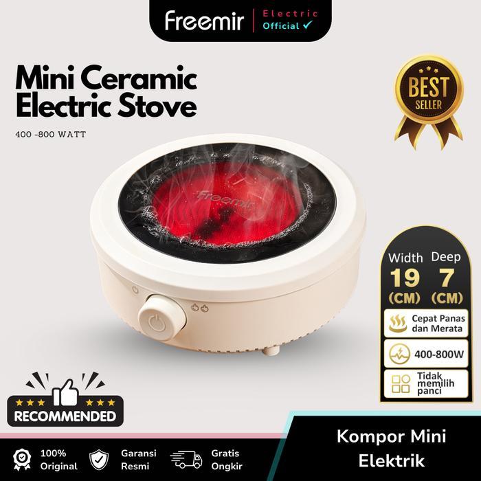 SAJISTUDIO freemir Kompor Listrik Mini Electric Cooker Kompor Listrik Keramik Praktis Multifungsi Bi