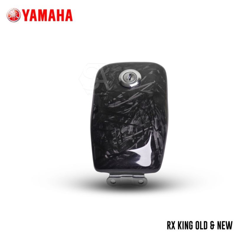 Tutup Tangki Rx King Variasi Carbon Forged 3K
