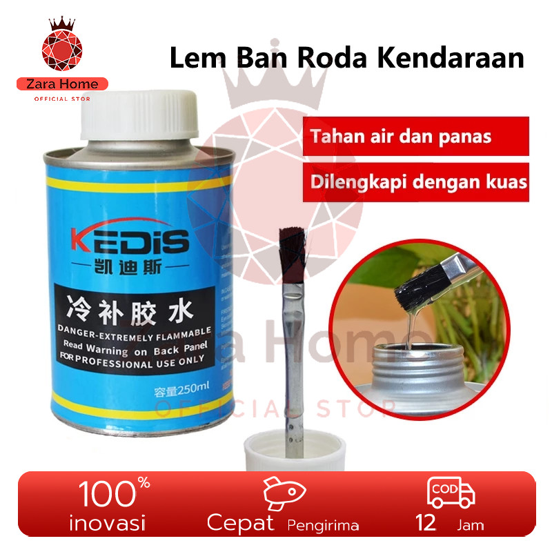 250 ML Lem Tambal Ban Lem perbaikan ban Lem Ban Hitam Roda Kendaraan - Lem Ban Roda Kendaraan Car Ti