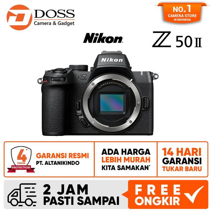 Nikon Z50 II Body Only Mirrorless Camera Nikon Z50 Mark II Nikon Z50II