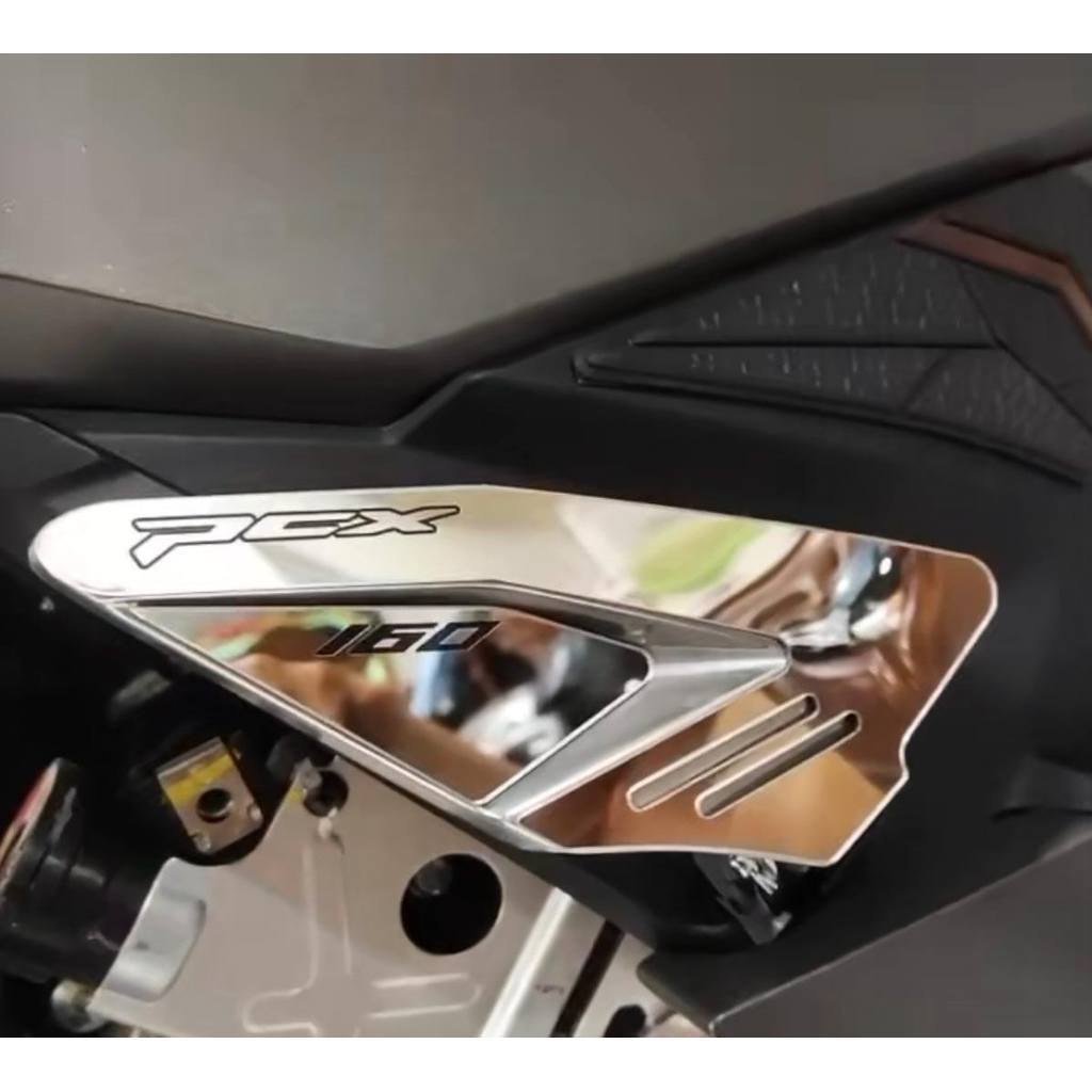 Garnis foodstep honda pcx 160 th 2025 aksesoris pcx bahan akrilik