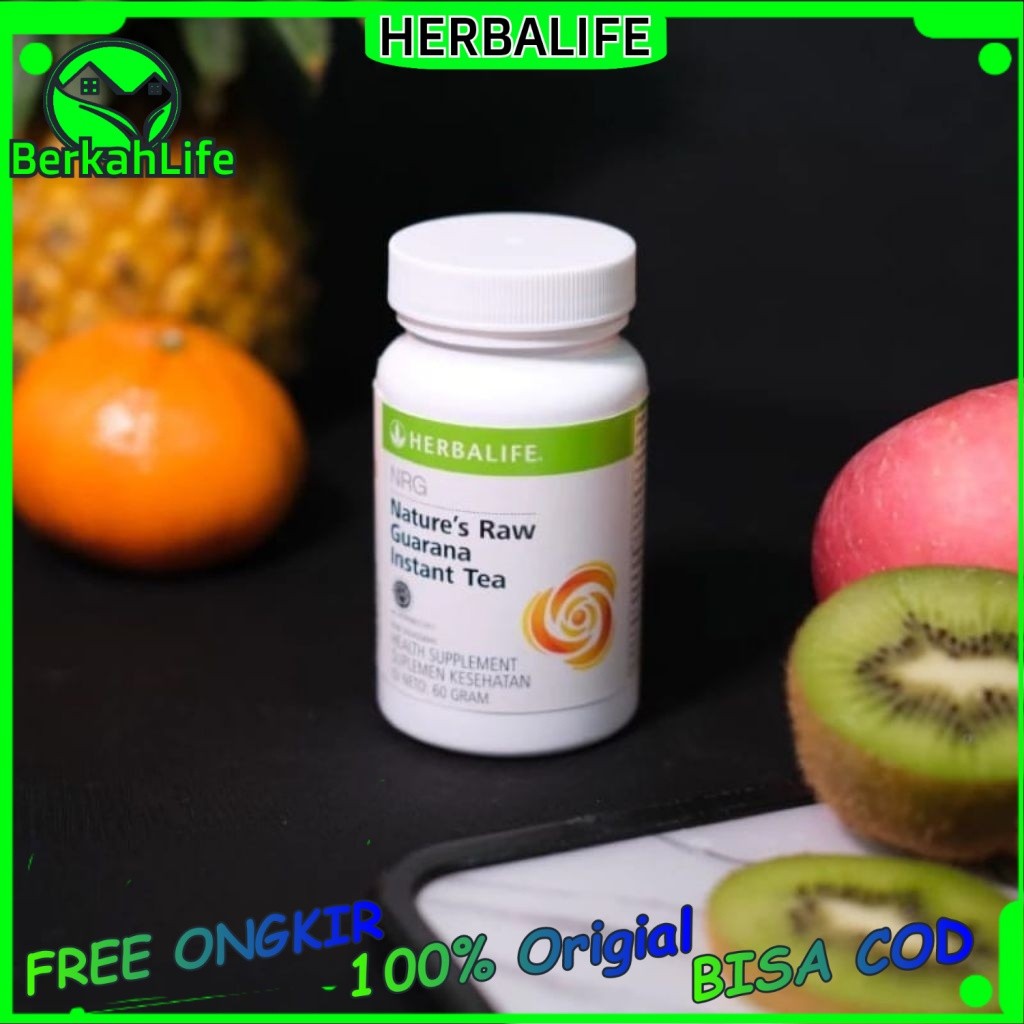 Herbalife Nutrition NRG Teh Instan Penambah Energi Dan Stamina NRG Instant Tea Herbalife Original Un