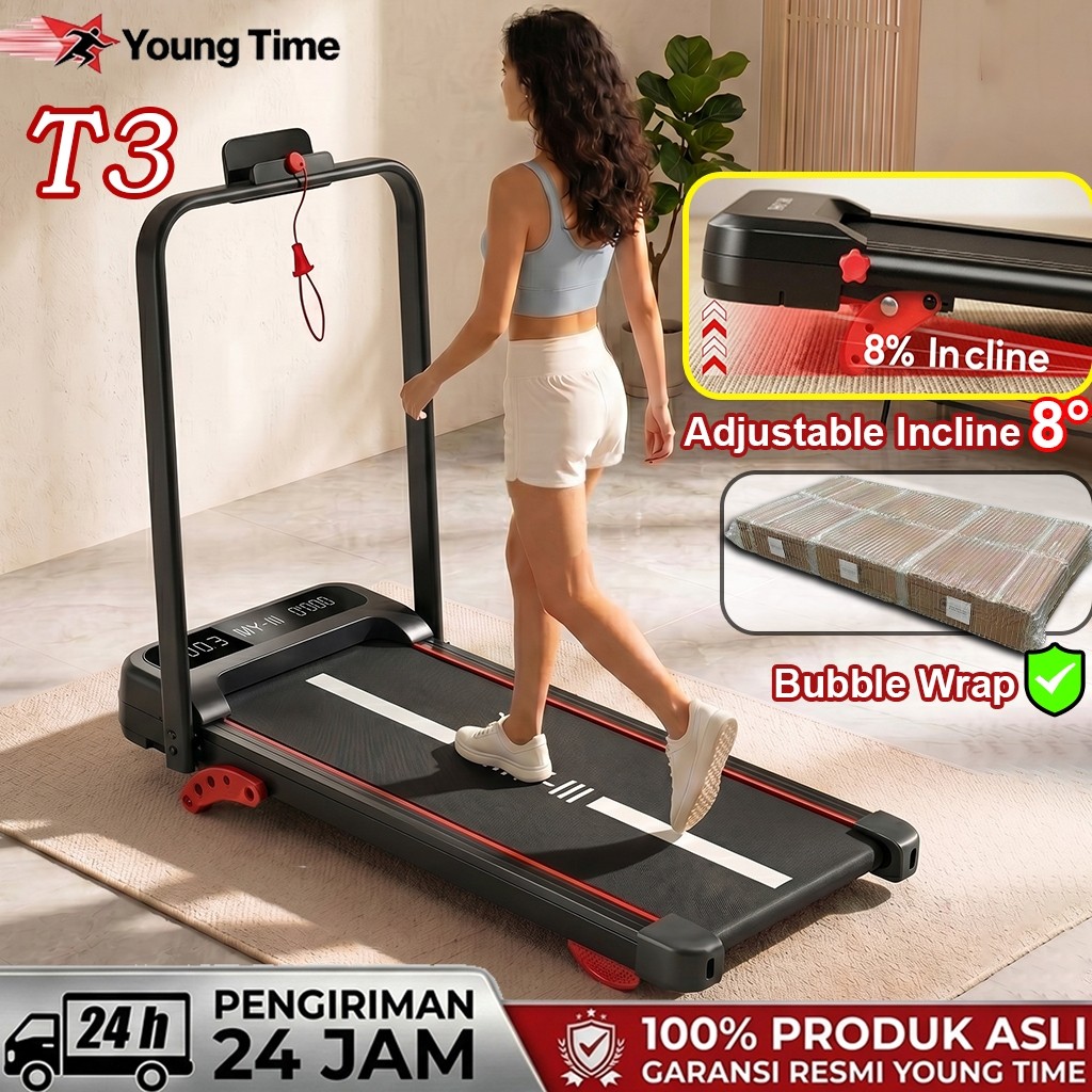 GS YT  Treadmill Elektrik treadmill lipat  Walking Pad Running Pad treadmill electric low watt