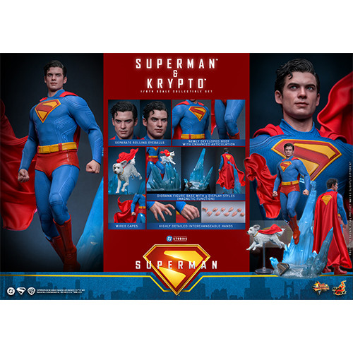 Hot Toys MMS812 Superman & Krypto Set 62169
