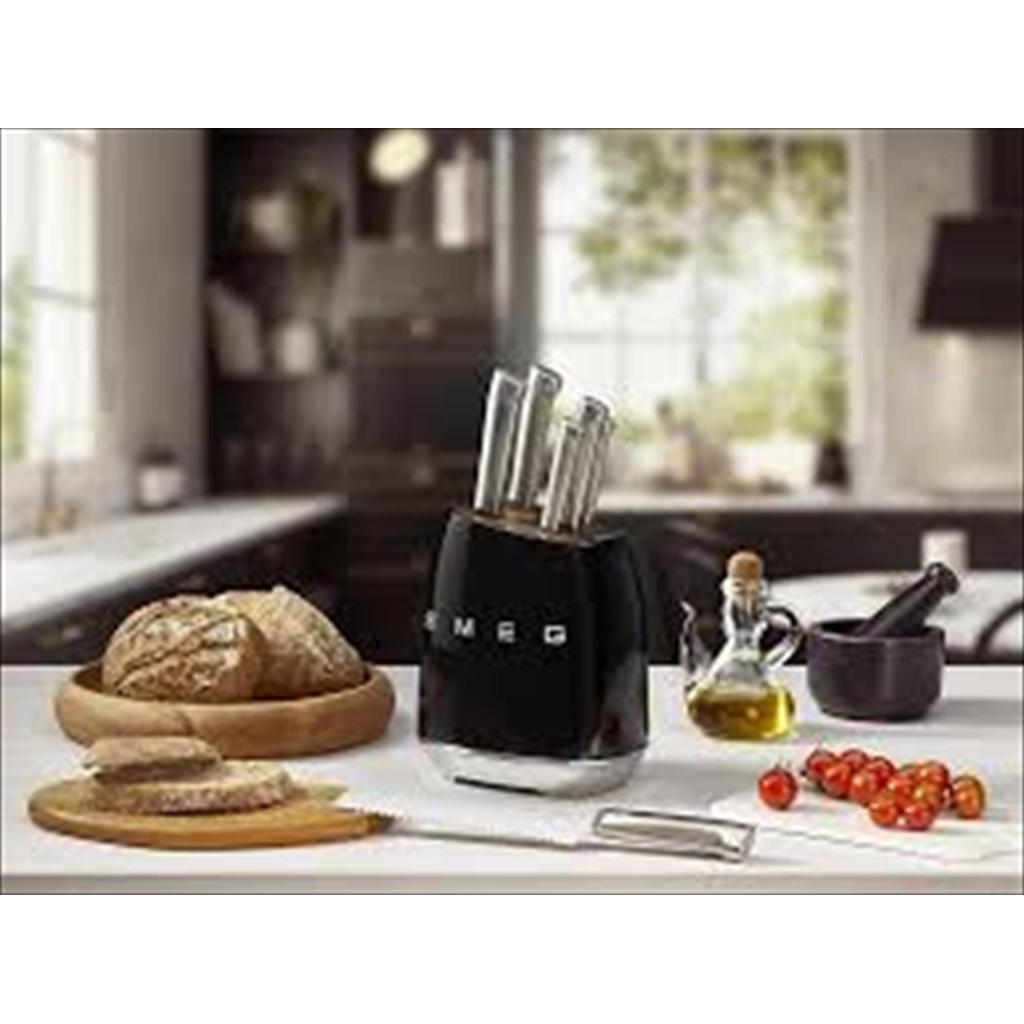 SMEG Knife Holder Set - SMEG Pisau Set