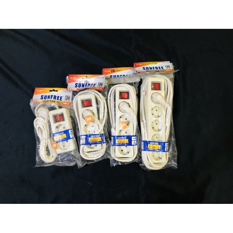 Cok Sambung 2 - 3 - 4 - 5 Lubang Panjang 3 Meter