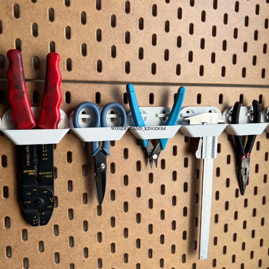 TOOLS HOLDER SKADIS PEGBOARD DUDUKAN GUNTING DAN PERALATAN PEGBOARD SKADIS