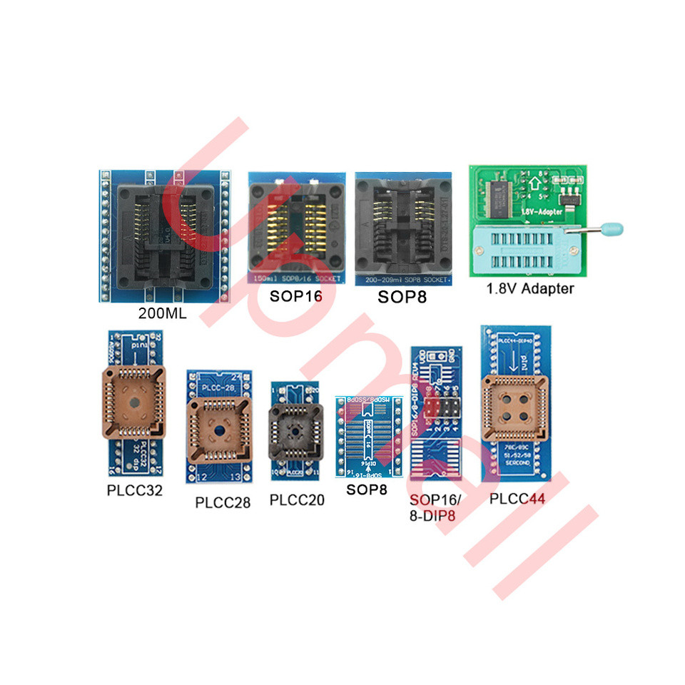 Original xgecu 12 Adapter only, for T48 Programmer TL866II Plus Universal TL866 Nand Flash AVR PIC B