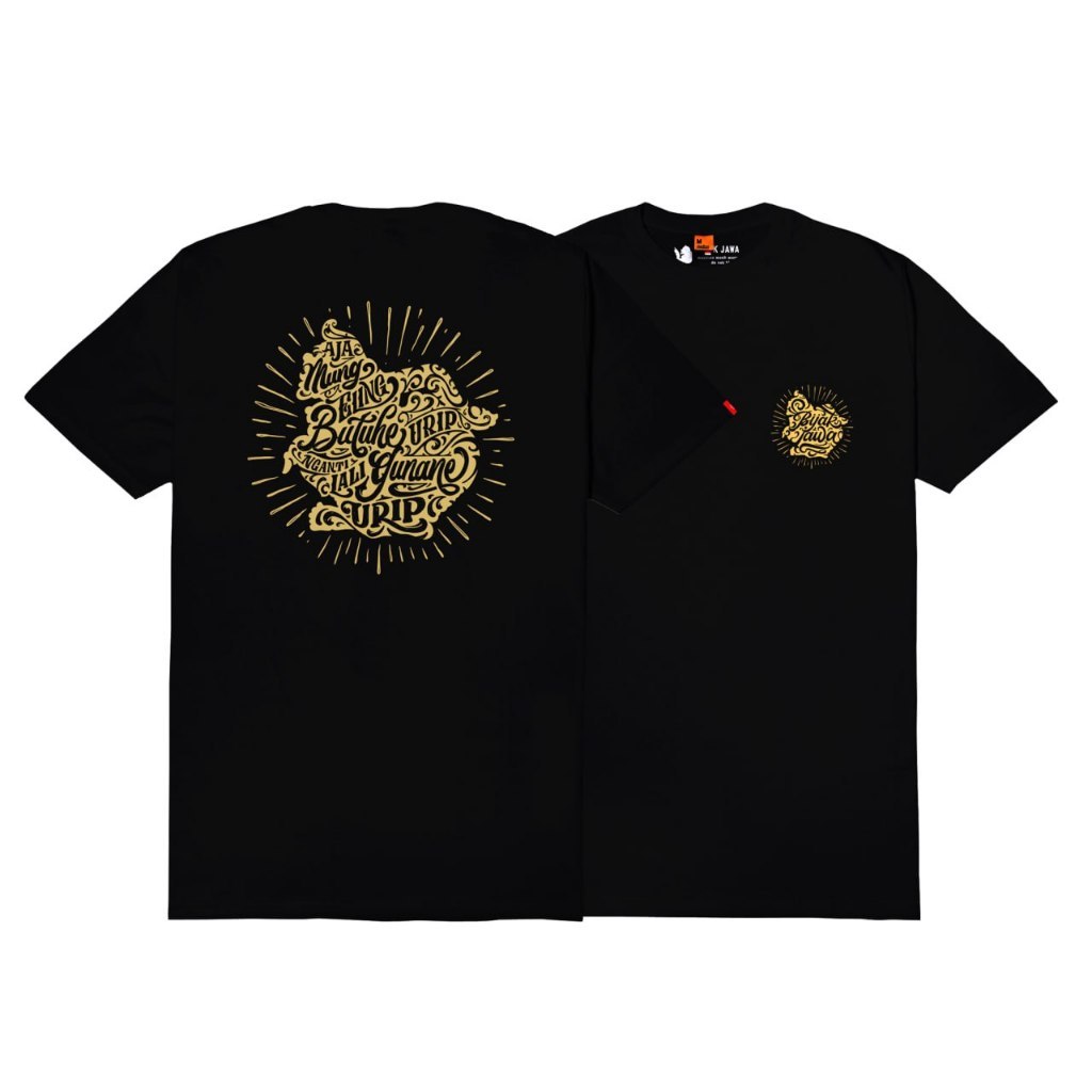 KAOS BIJAK JAWA ELING GUNANE URIP LENGAN PENDEK