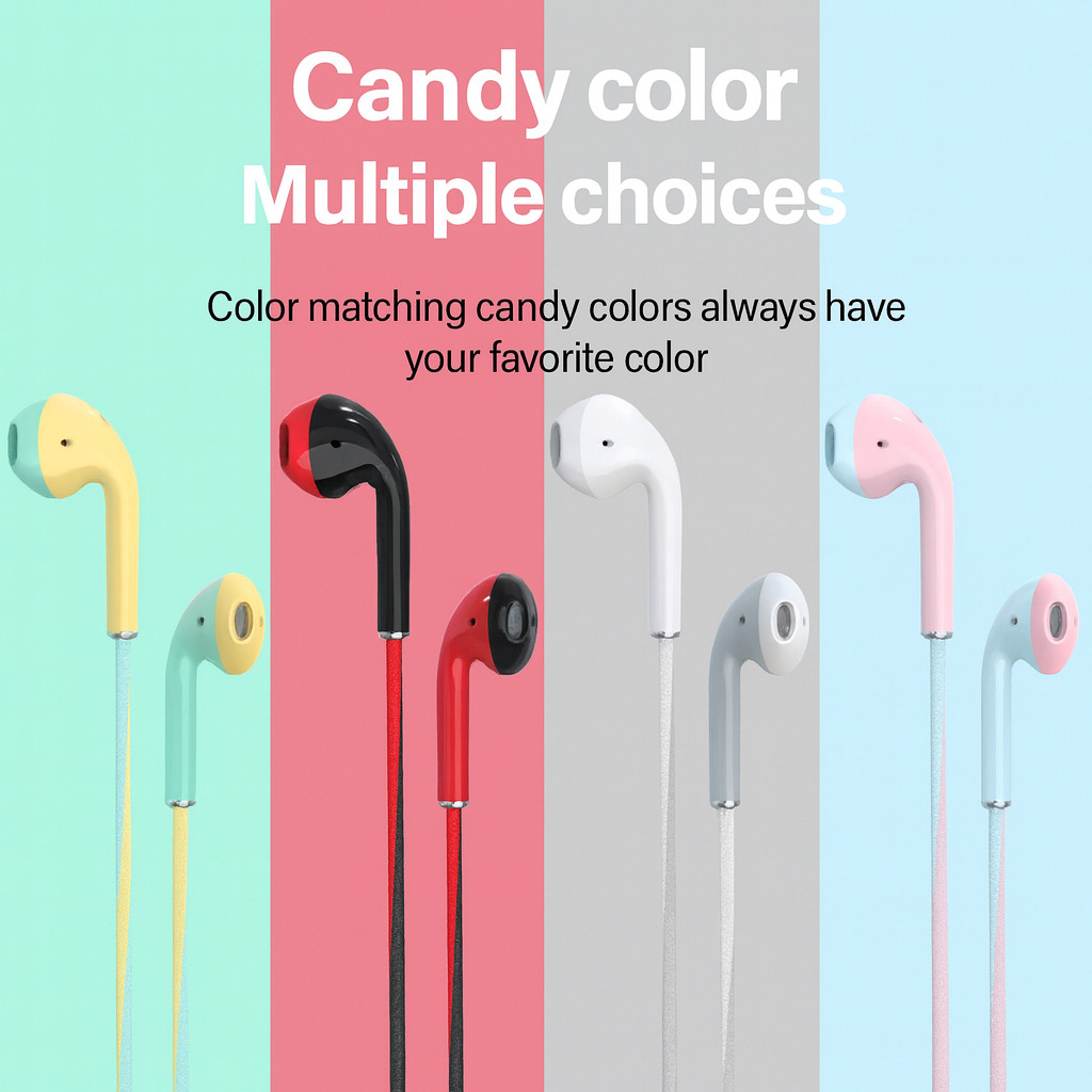 Headset Kabel Gaming Bass Extra Jernih Mikrofon HD Earphone Jack 3.5mm Kabel untuk PC HP Laptop