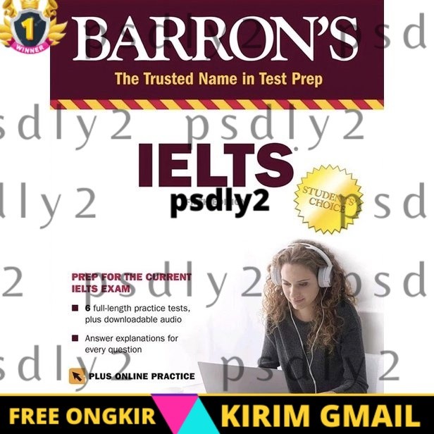 KS Barron’s IELTS & Audio - 5th Edition | Buku Panduan Persiapan Ujian IELTS