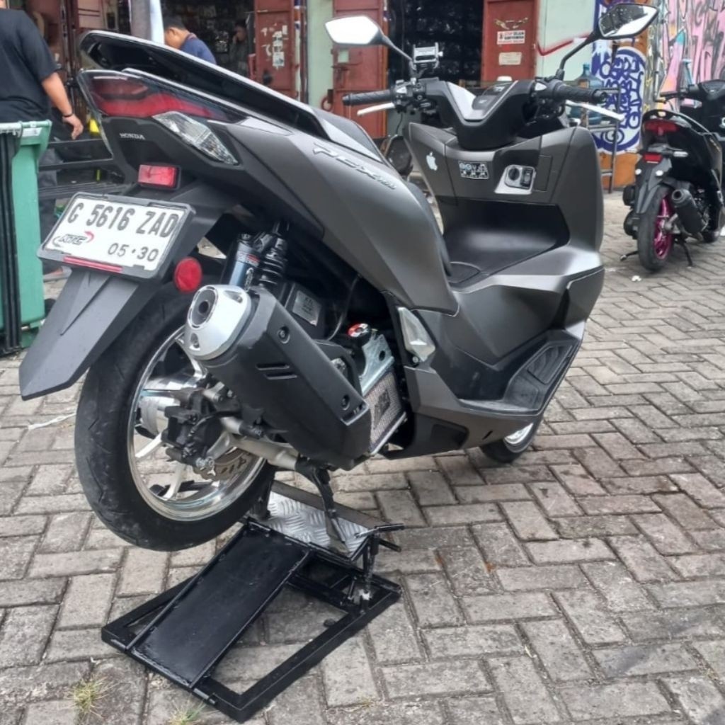 [COD] Hidrolik Portabel Cuci Motor Manual - Dongkrak Cuci Motor