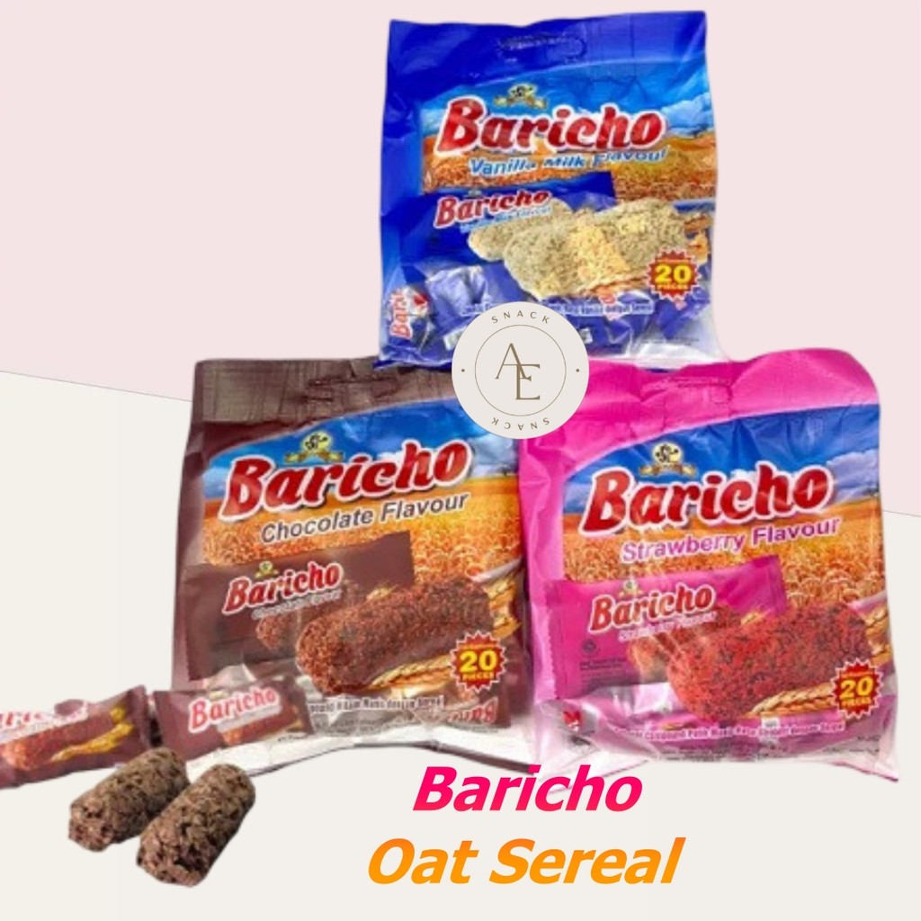 Baricho Oat Sereal kemasan Pack isi 20 pcs X 7 gr