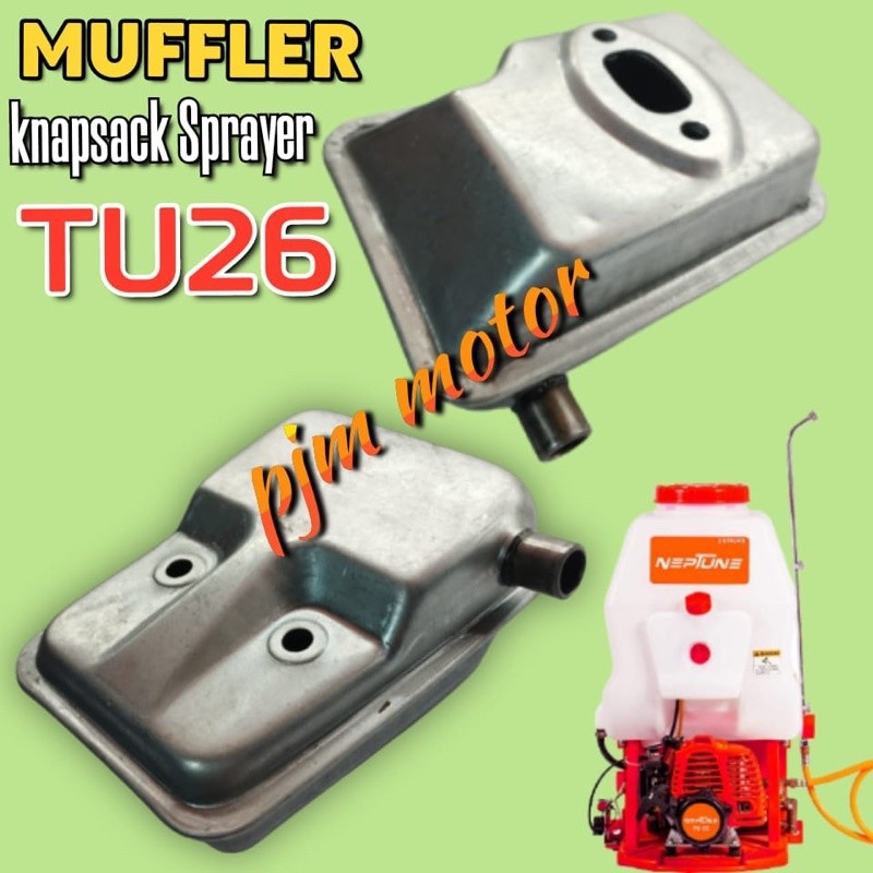 Tu26 muffler silencer knalpot mesin sprayer pompa hama tanika TU26 767 TNK 777