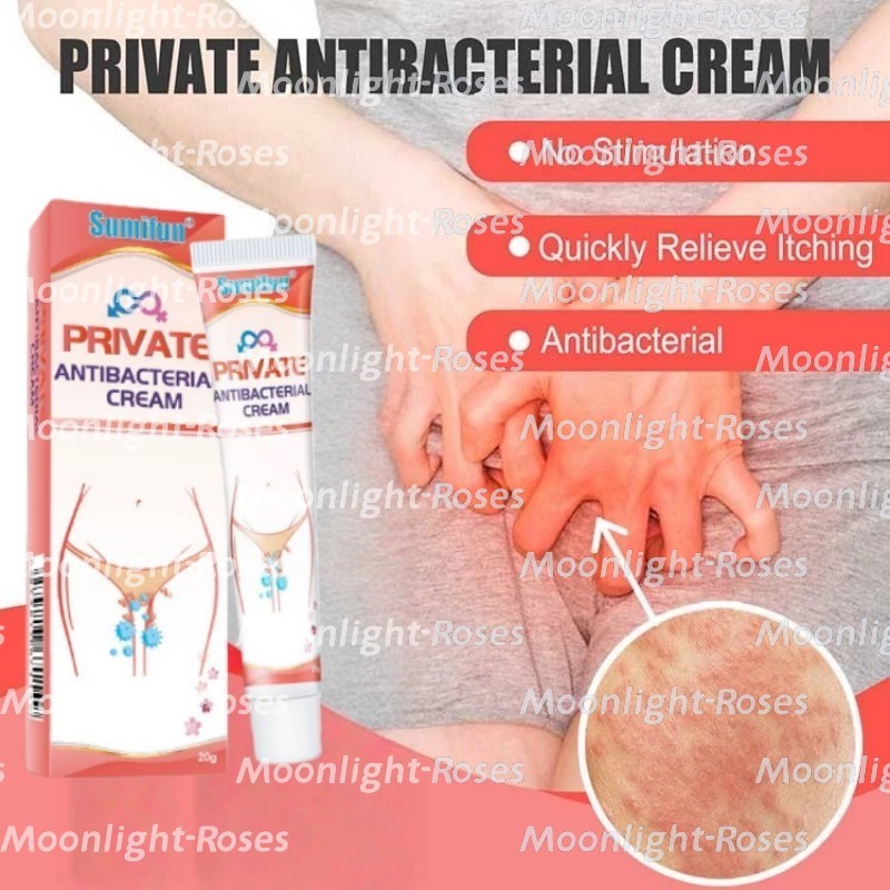 SUMIFUN Private Antibacterial Cream 20g - Herbal Cream Penghilang Bakteri, Obat Gatal Selangkangan g