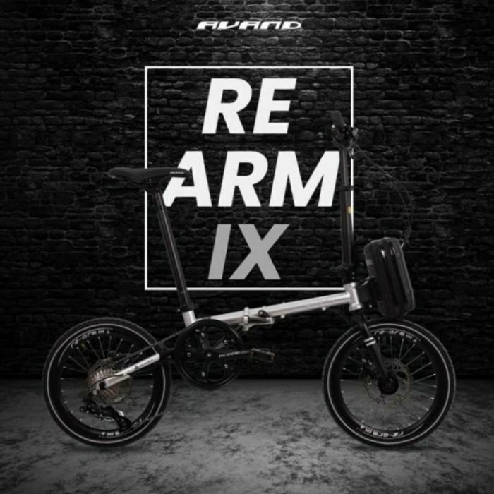Sepeda AVAND FOLDING 16" RE-ARM IX
