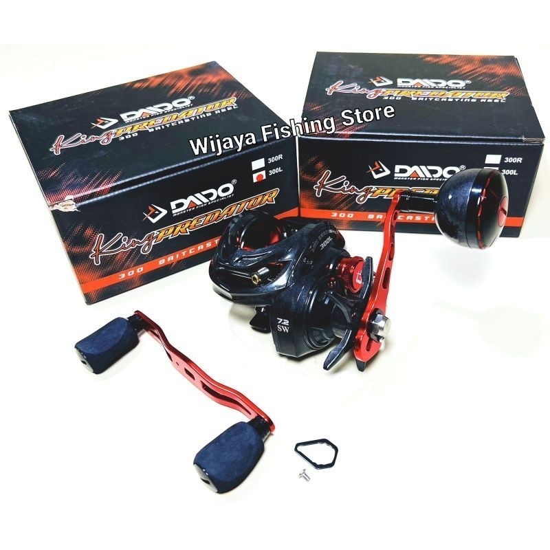Reel Pancing BC Daido King Predator 300 L 300 R DOUBLE HANDLE