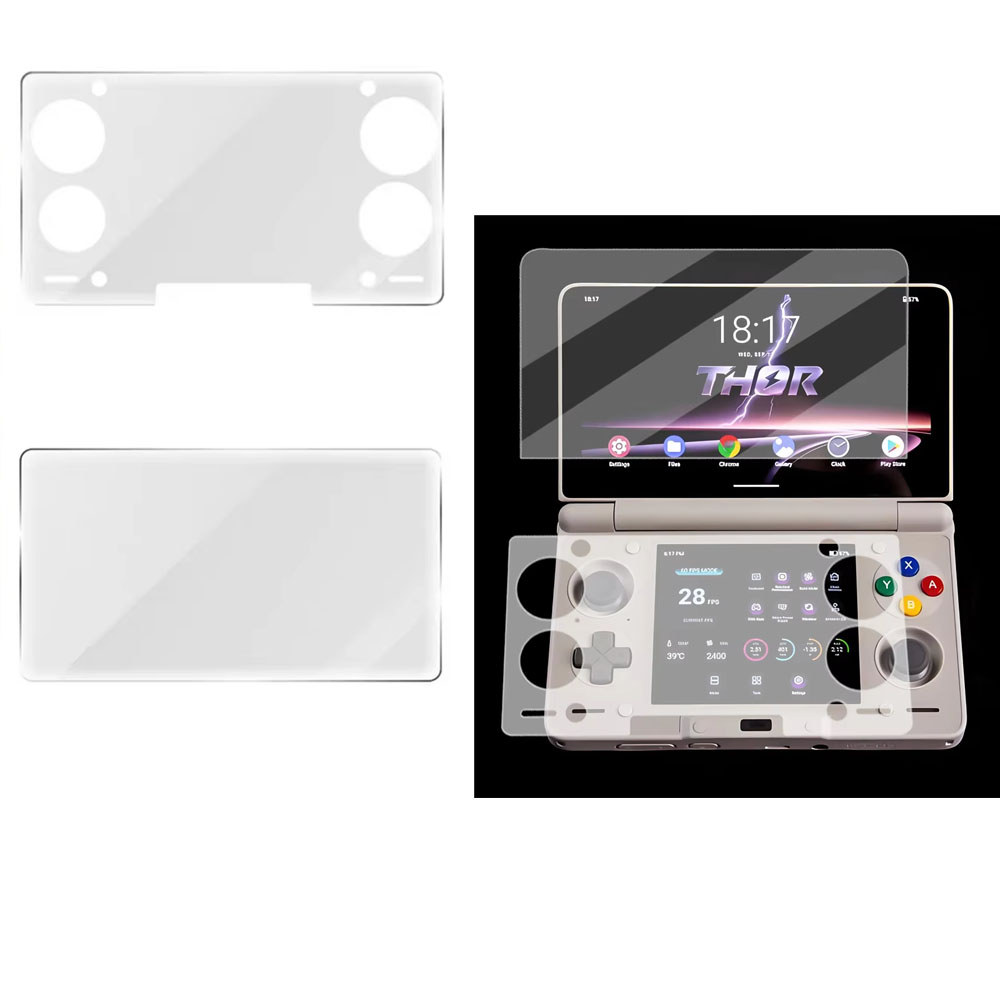 for AYN THOR 9H HD Screen Protector Film for AYN THOR Player Games Tempered Glass Protective Film 1p