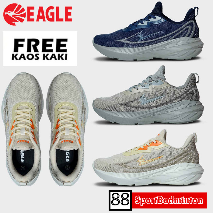Eagle SOLACE Running Daily Shoes - Sepatu Running Original Eagle