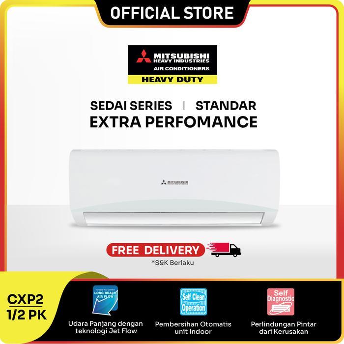 AC 1/2 PK MITSUBISHI HEAVY INDUSTRIES STANDAR SRK05CXP-W3/WH