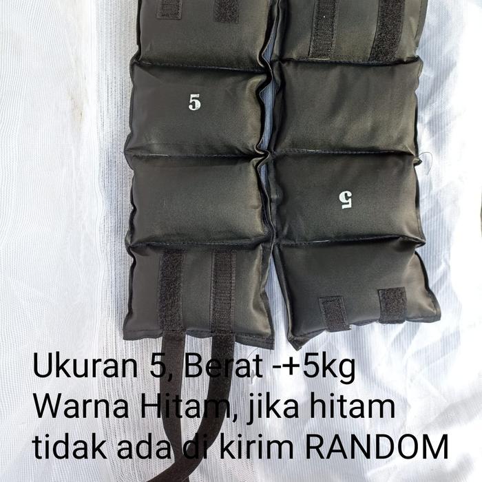 BENDING kaleb 5 kg Alat pemberat kaki dan tangan melatih kekuatan kaki 5KG - BendingKalebUkuran5