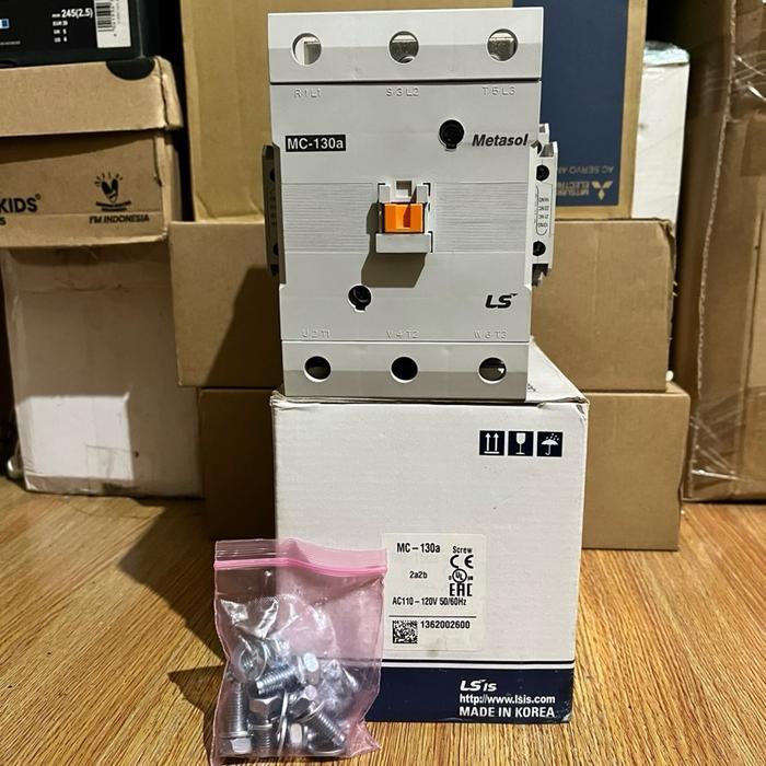 MAGNETIC CONTACTOR/KONTAKTOR MC-130A LS / LS ELECTRIC ORIGINAL