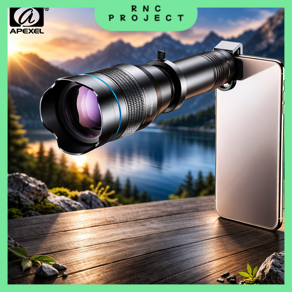 APEXEL Lensa Smartphone Telephoto Lens 60X Zoom - APL-JS60X