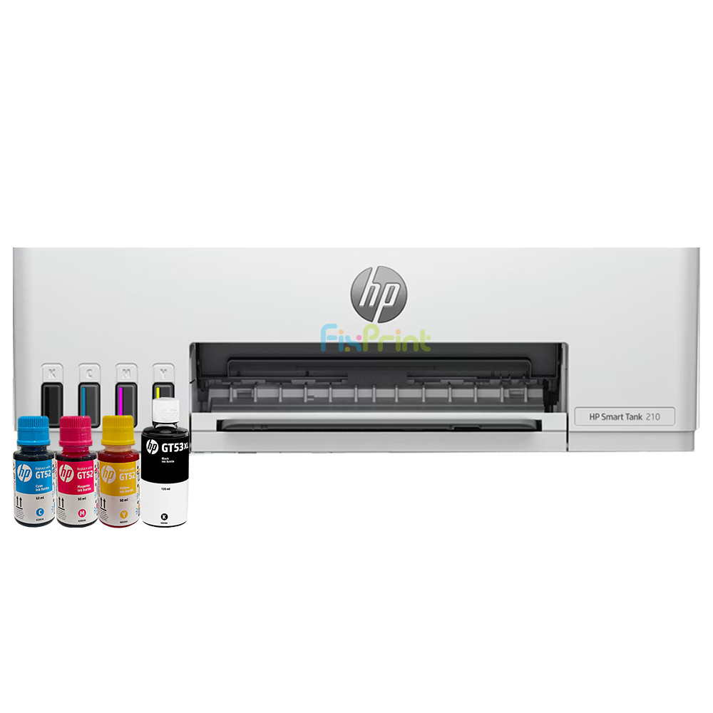 FixPrint Printer HP 210 Smart Tank Only WiFi Bluethooth Colour Ink Jet A4 New Garansi / HP Smart Tan