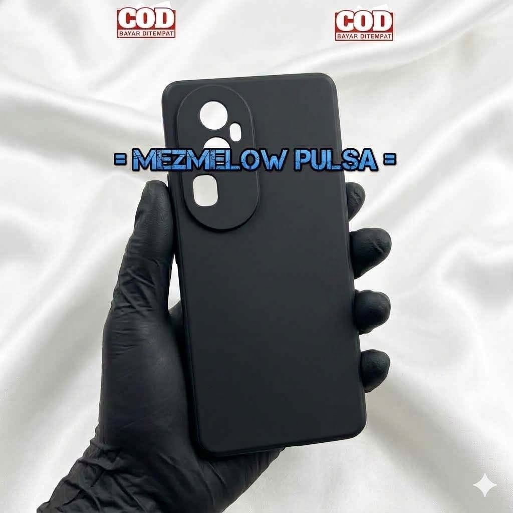 Silicone Case Bludru Casing Softcase Caseng OPPO RENO 10 BIASA