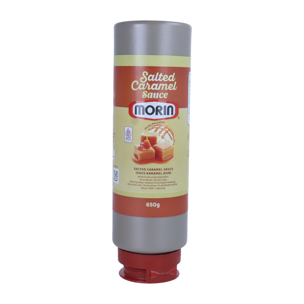 Rtl - Morin Salted Caramel Sauce Karamel Tube 650gr / Sauce Salted Caramel Morin Tube 650gr - Mpg