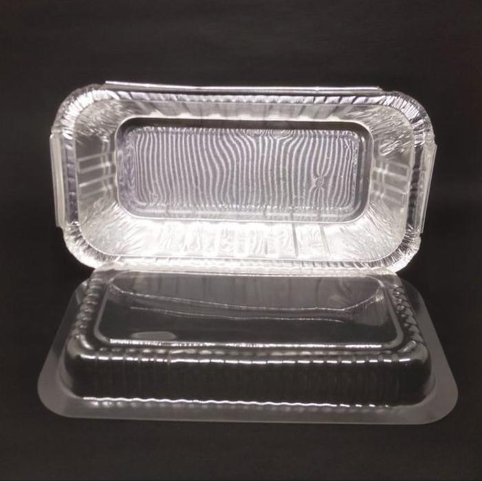 BX 1850 + Tutup Mika Aluminium Foil Tray Alumunium Cup