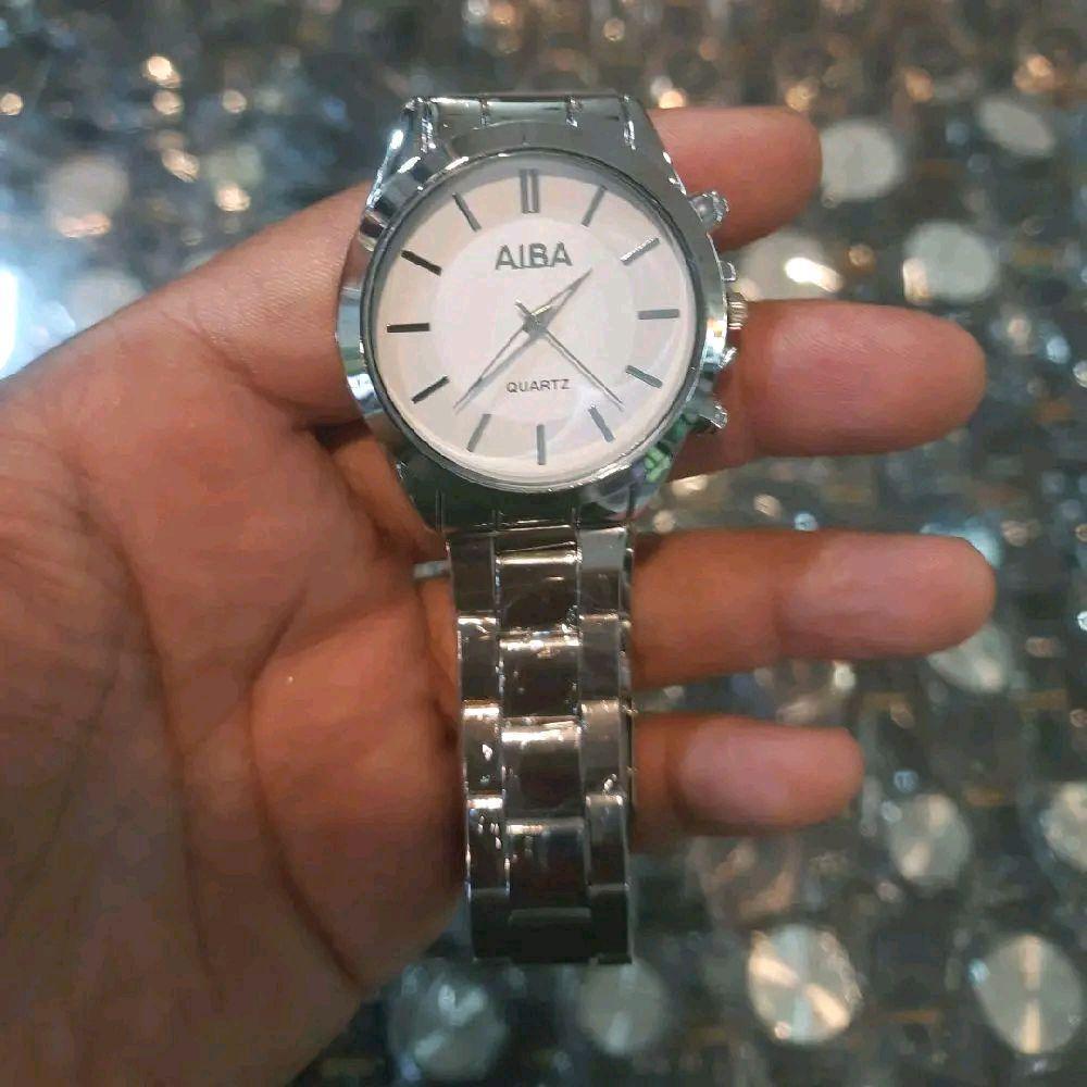 Jam Tangan Couple Cewek Dan Cowok Tali Rantai Anti Karat - Hadiah Pasangan Mewah Watches Logam Stain
