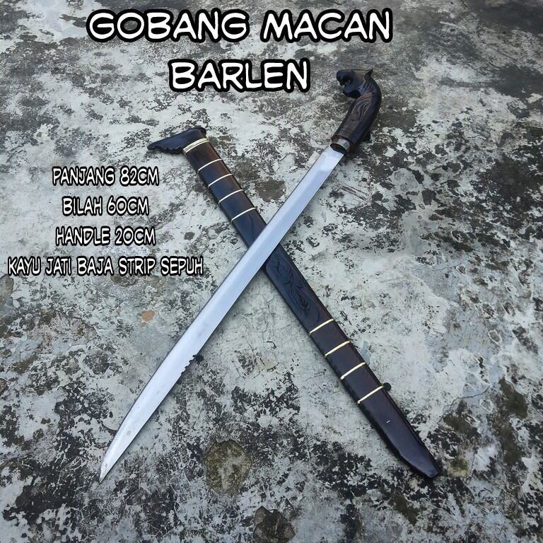 AmanahStore Golok panjang macan bilah Baja per asli Hight Quality