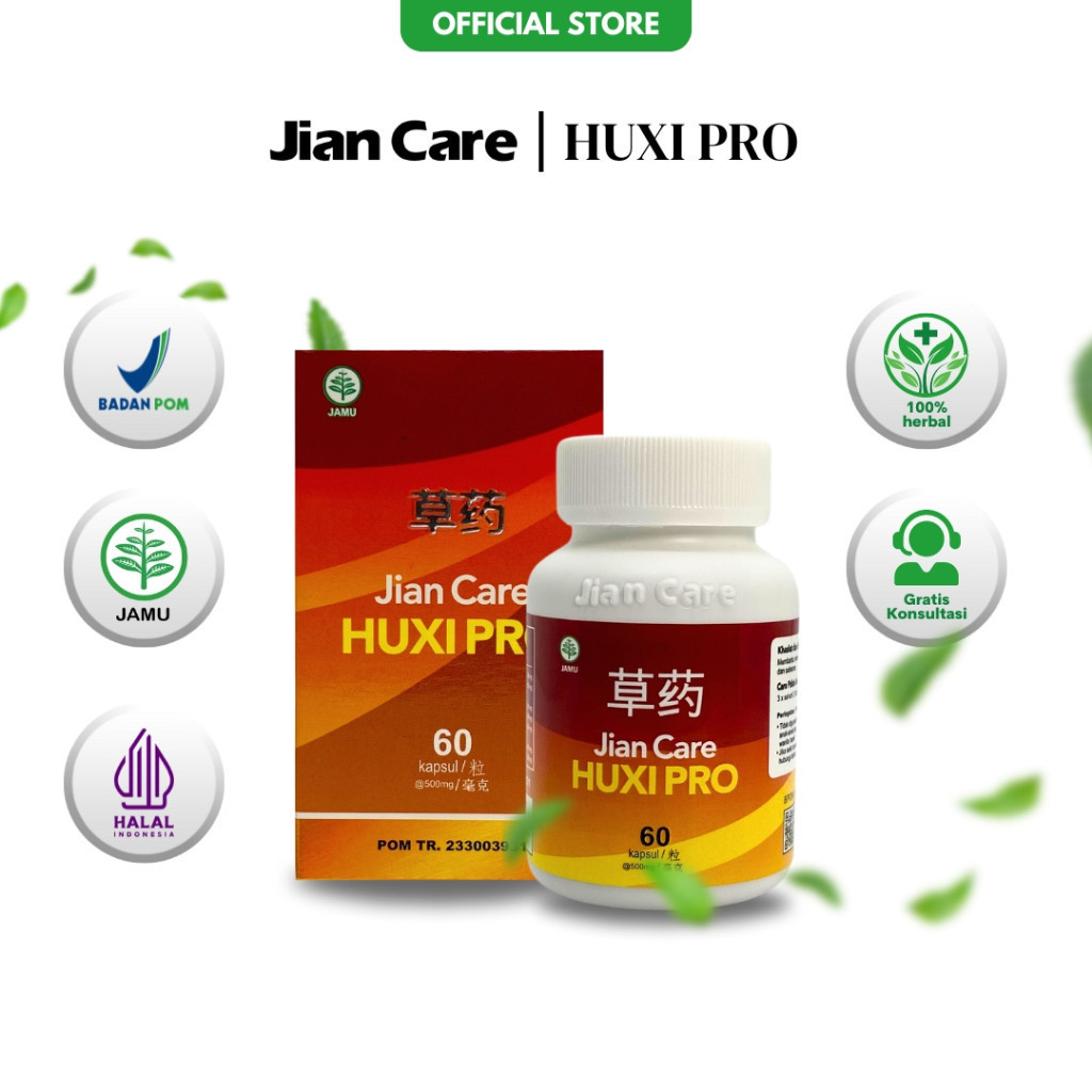 Jian Care Huxipro - Obat Cina Herbal Untuk Meredakan Masalah Pernapasan Tbc Batuk Menahun By Dinamic