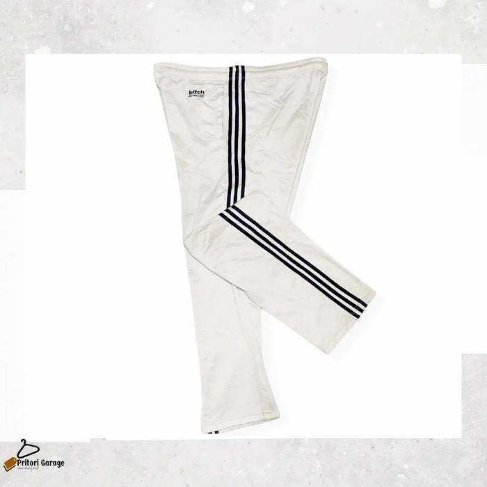 Celana Panjang Track Pants Bitch Skateboard White Stripe Black 38