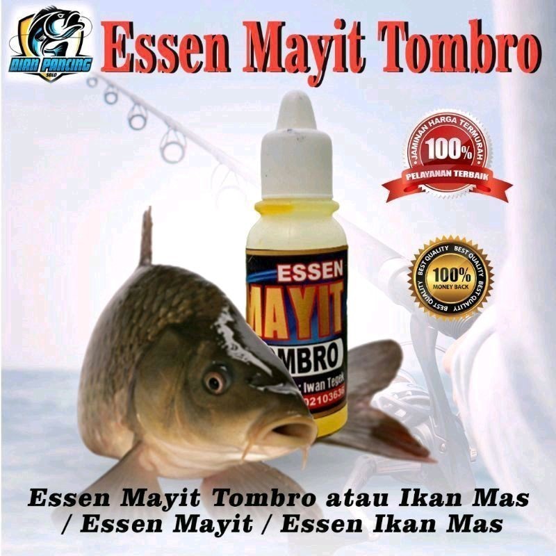 30 ML -  Essen Mayit Tombro atau Ikan Mas / Essen Mayit / Essen Ikan Mas