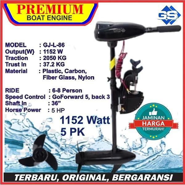 Mesin Tempel Elektrik / Electric Outboard Motor / Mesin Tempel Perahu