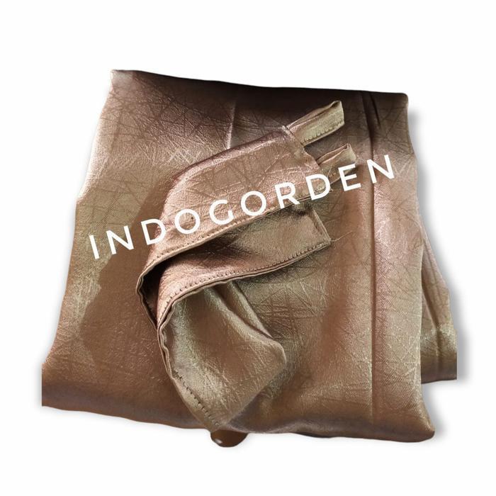 PROMO  Gorden blackout polos import - Coklat Milo, 150 cm x 250 cm