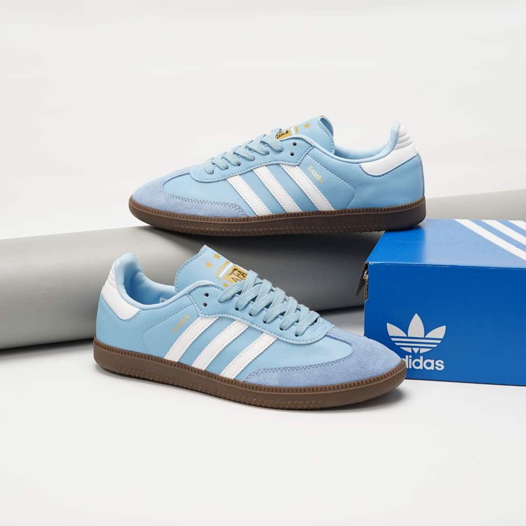 Adidas Samba Team Argentina Blue White Gum