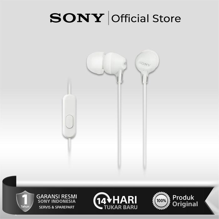 Next BASS Sony MDR EX15AP / Sony EX15AP / MDR EX15AP / EX15AP InEar Headset - Putih