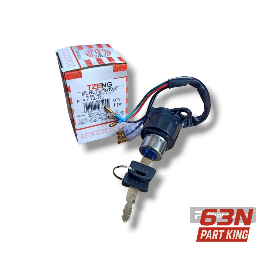 Kunci kontak gl100 gl 125 kunci kontak kabel 4 GL100 gl125 murah