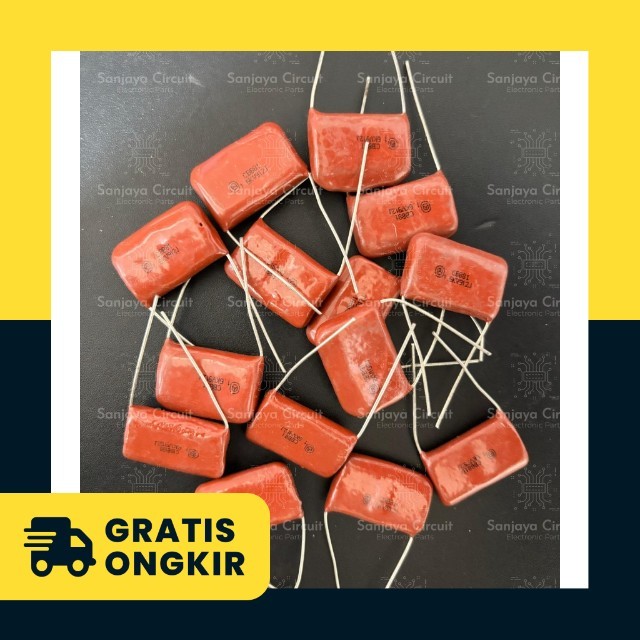 Kapasitor Milar Mylar 912J 1600V / Capacitor 912J 1.6KV / 912 J 1600 Volt